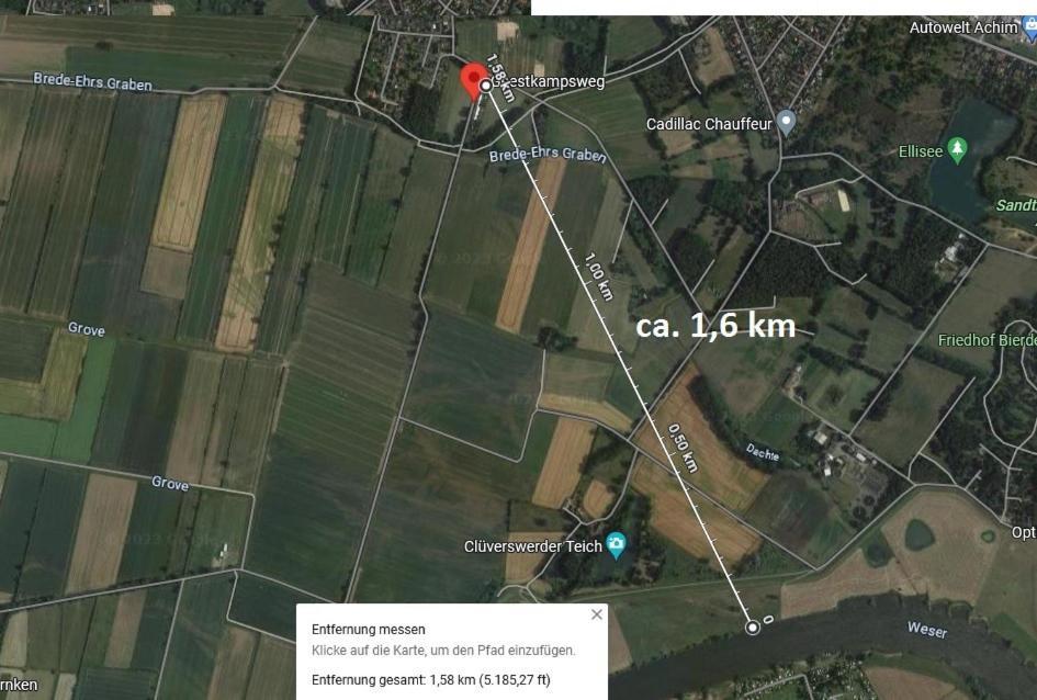 Ferienwohnung Fuer 4 Personen In Bester Lage Ca. 15 Km Von Bremen City Achim Εξωτερικό φωτογραφία